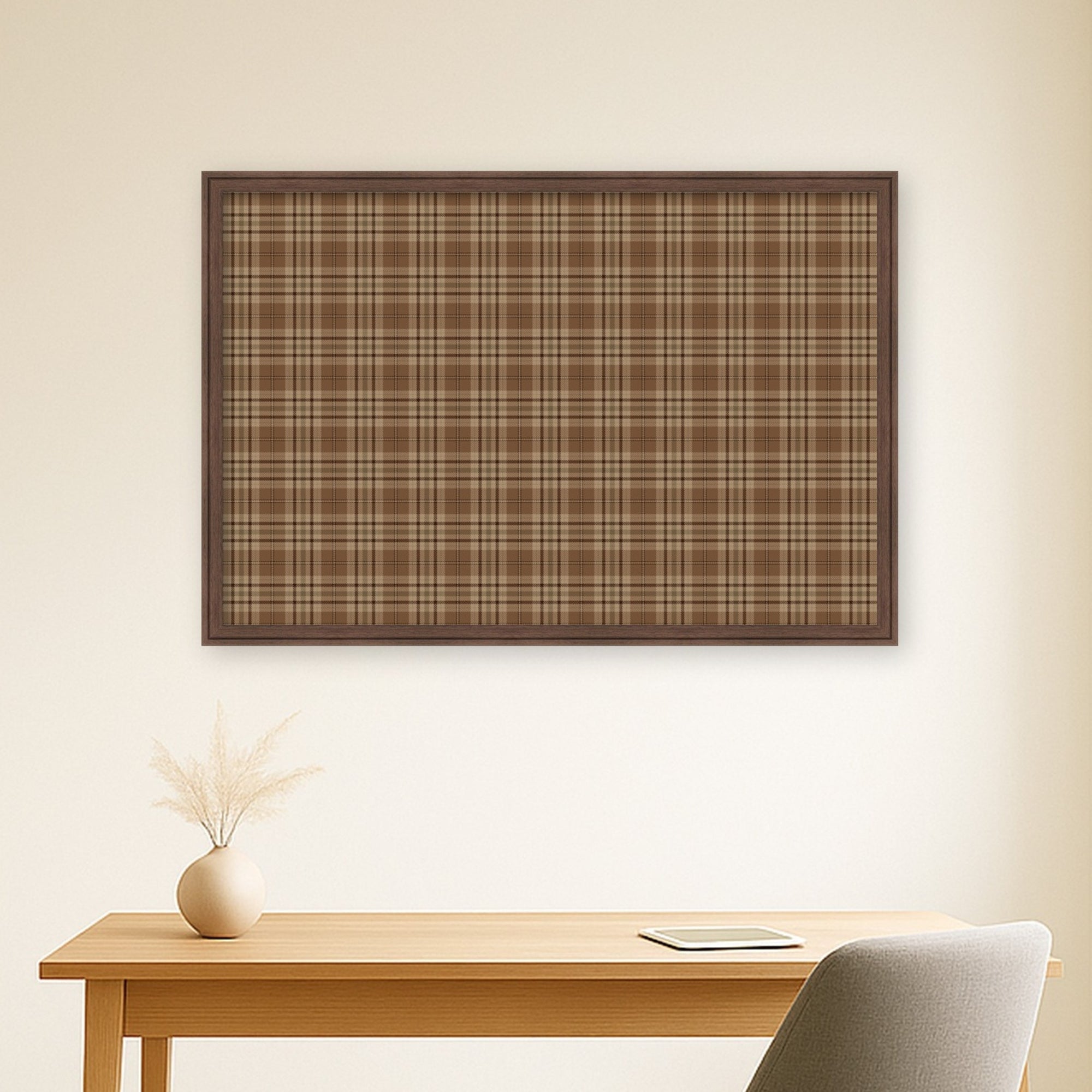 Pinboard 38x26 Florence Medium Brown 6
