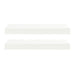 Floating Shelf 2 Piece 24 Inch White 3
