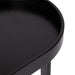 Side Table Black 17x9x24 3