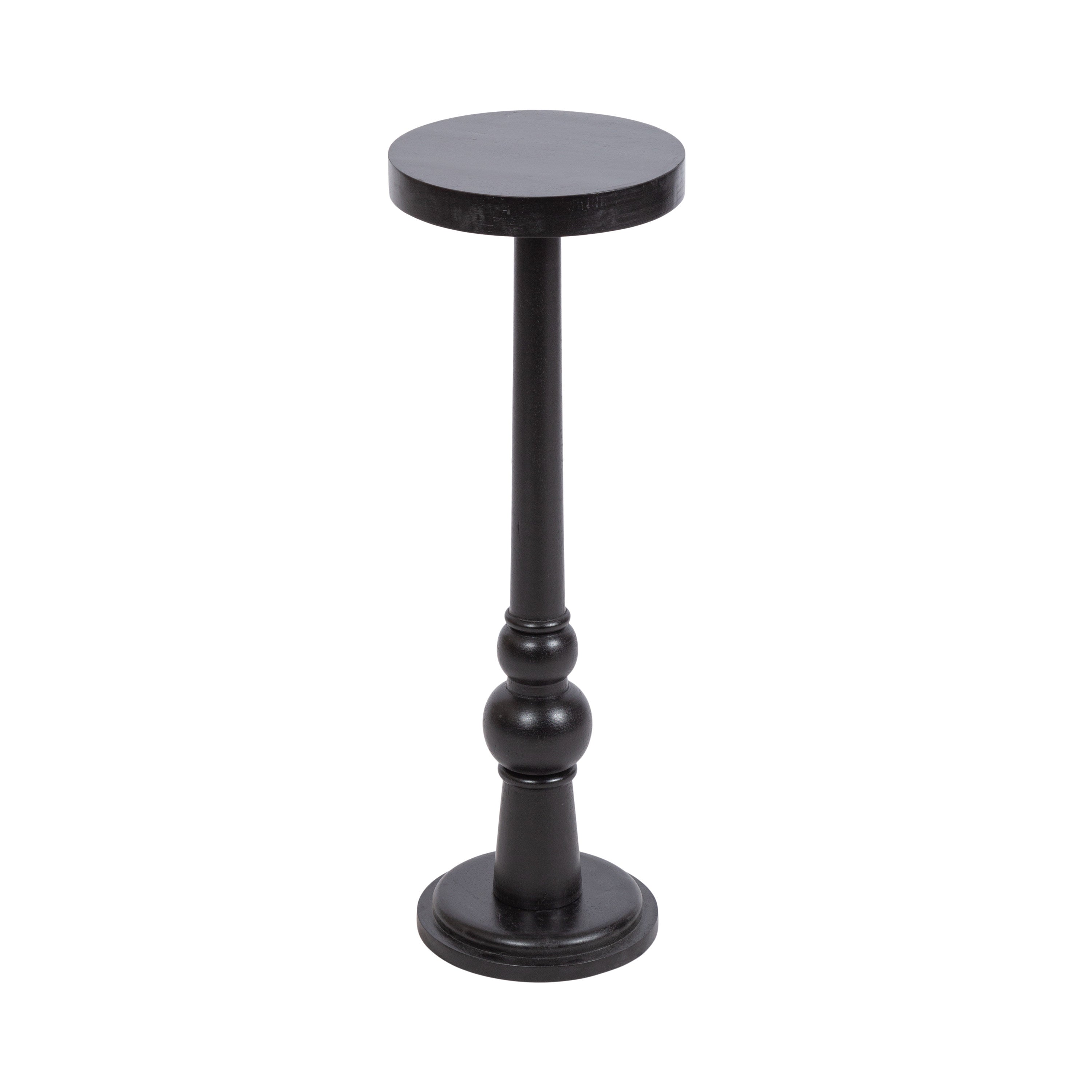 Side Table Black 8x8x23 1