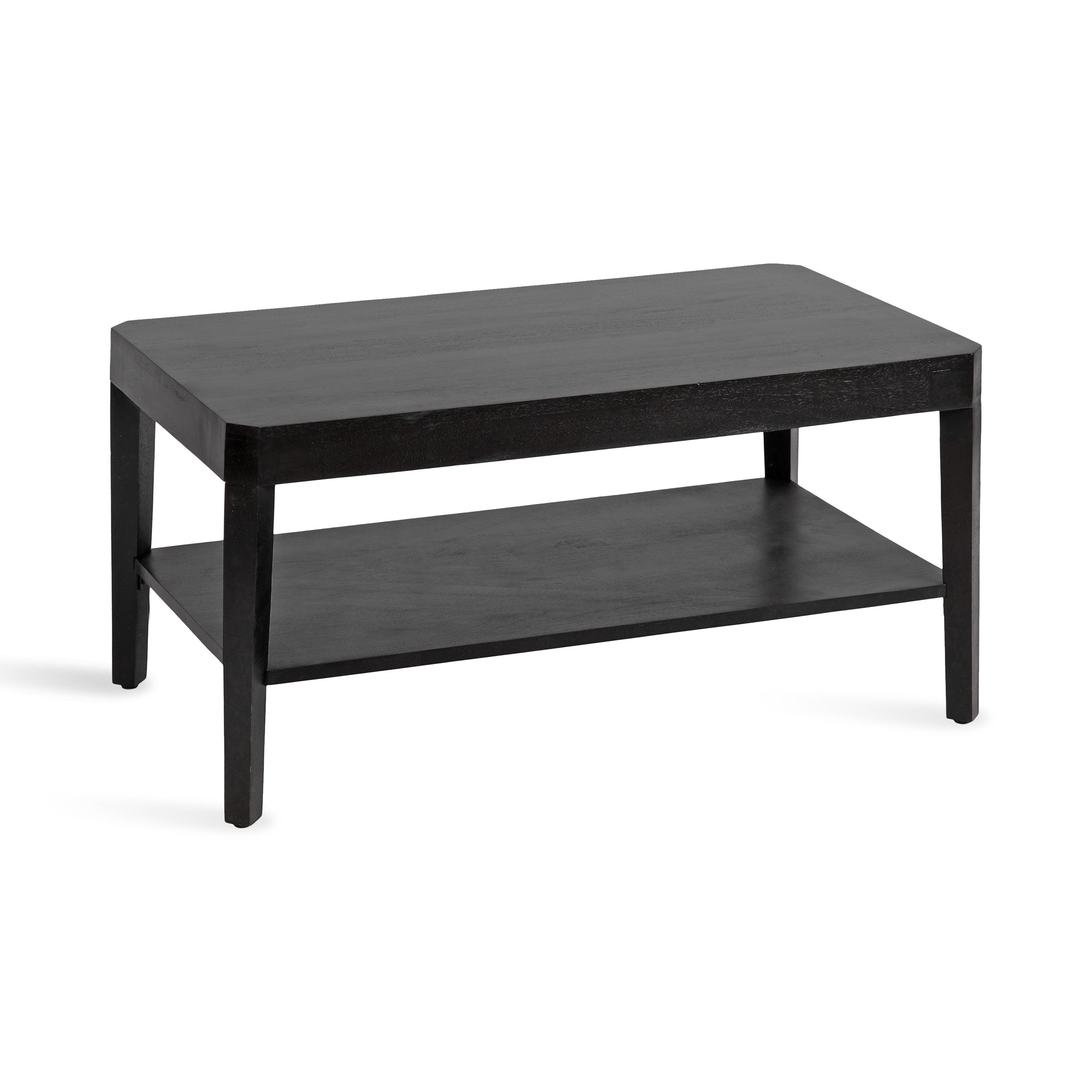 Coffee Table Black 36x20x18 1