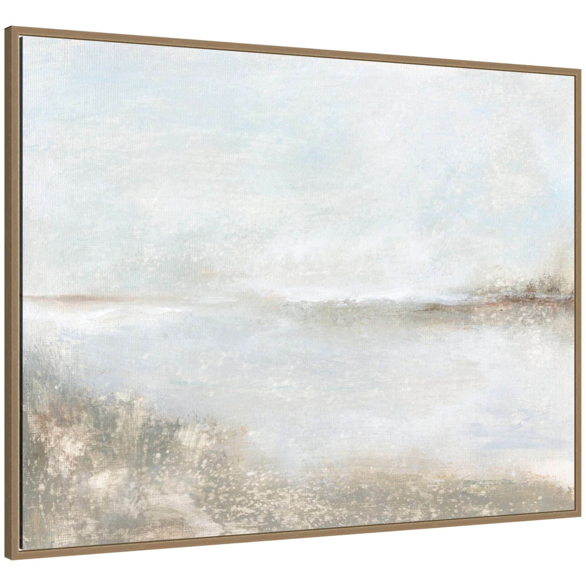 Framed Canvas 42x32 Sylvie Dark Gold 1