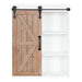 Cabinet White Rustic Brown 22x28 3