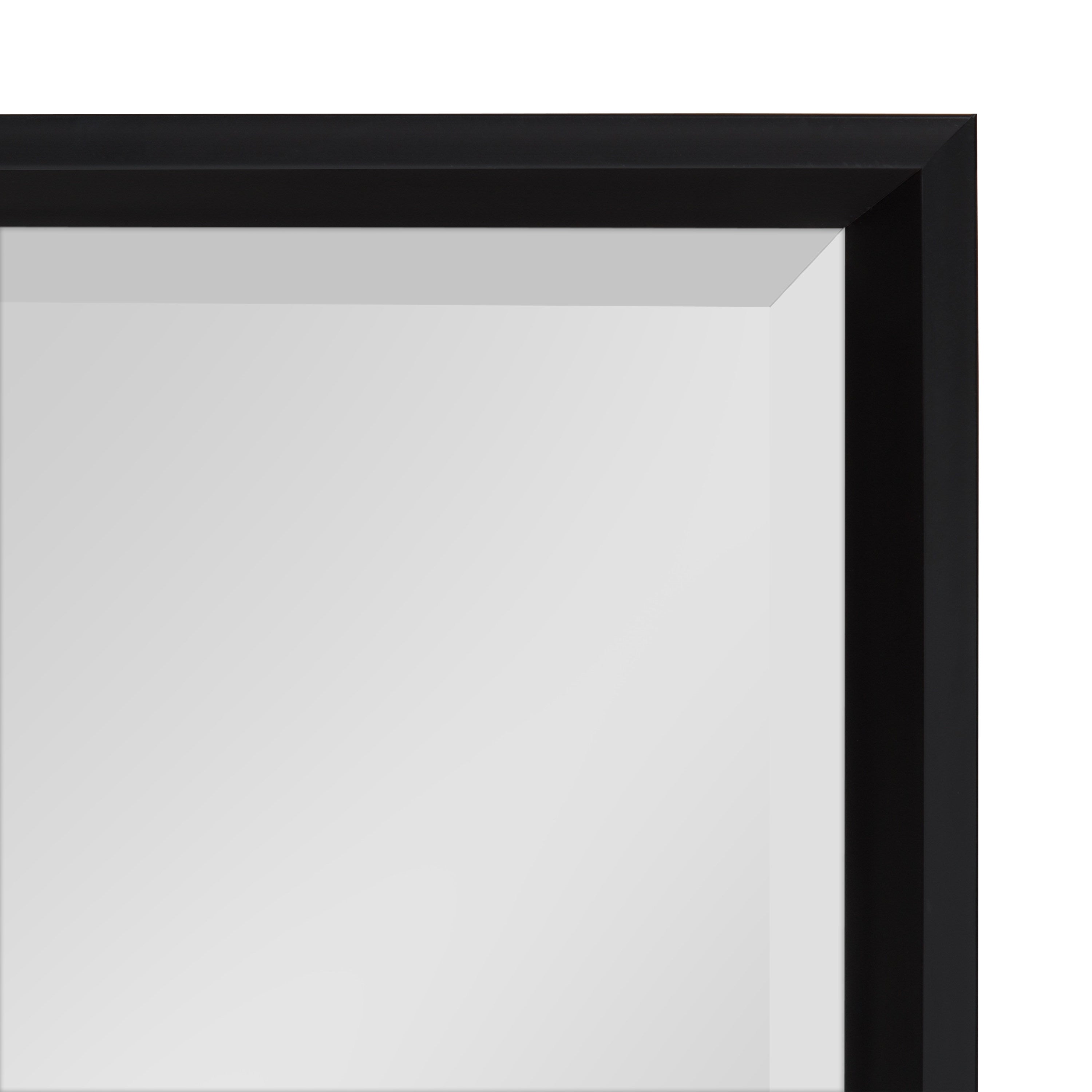 Decorative Wall Mirror Black 19.5x25.5 3