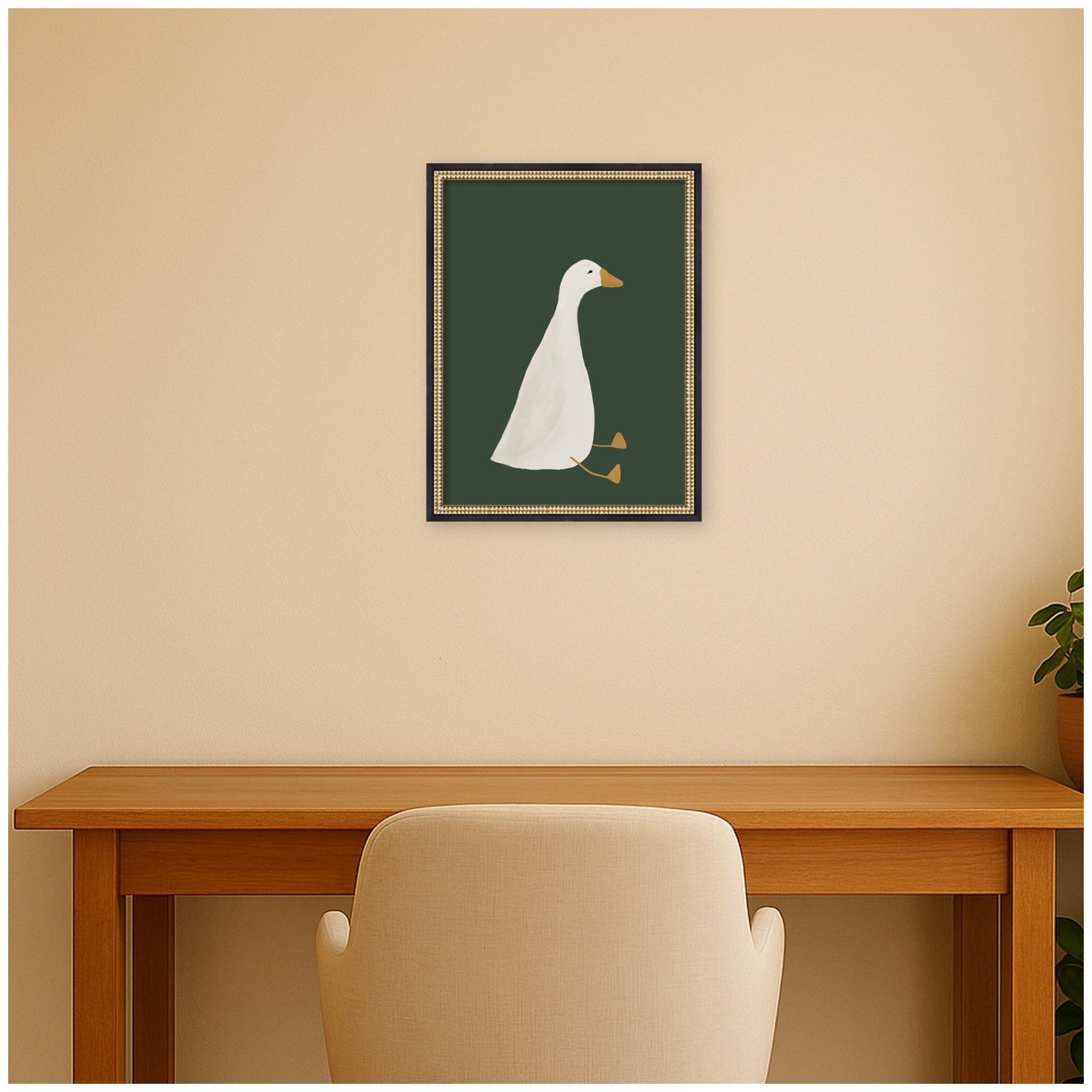 Mounted Canvas 20x26 Castellan Black 6