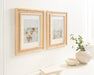 Wall Frame Natural 11x14 matted to 8x10 6