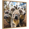 Funny Koala Selfie by The Creative Bunch Studio