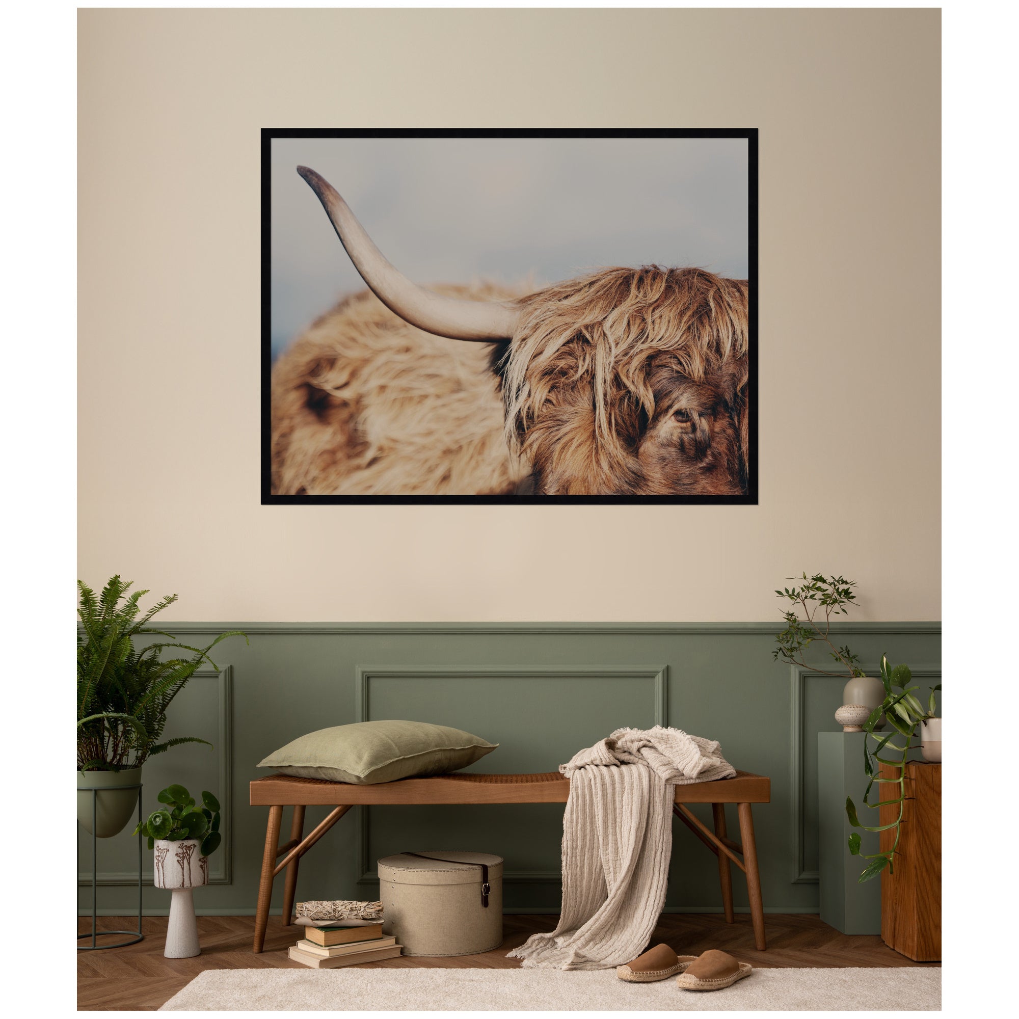 Framed Art Svelte Noir Black 41x31 7