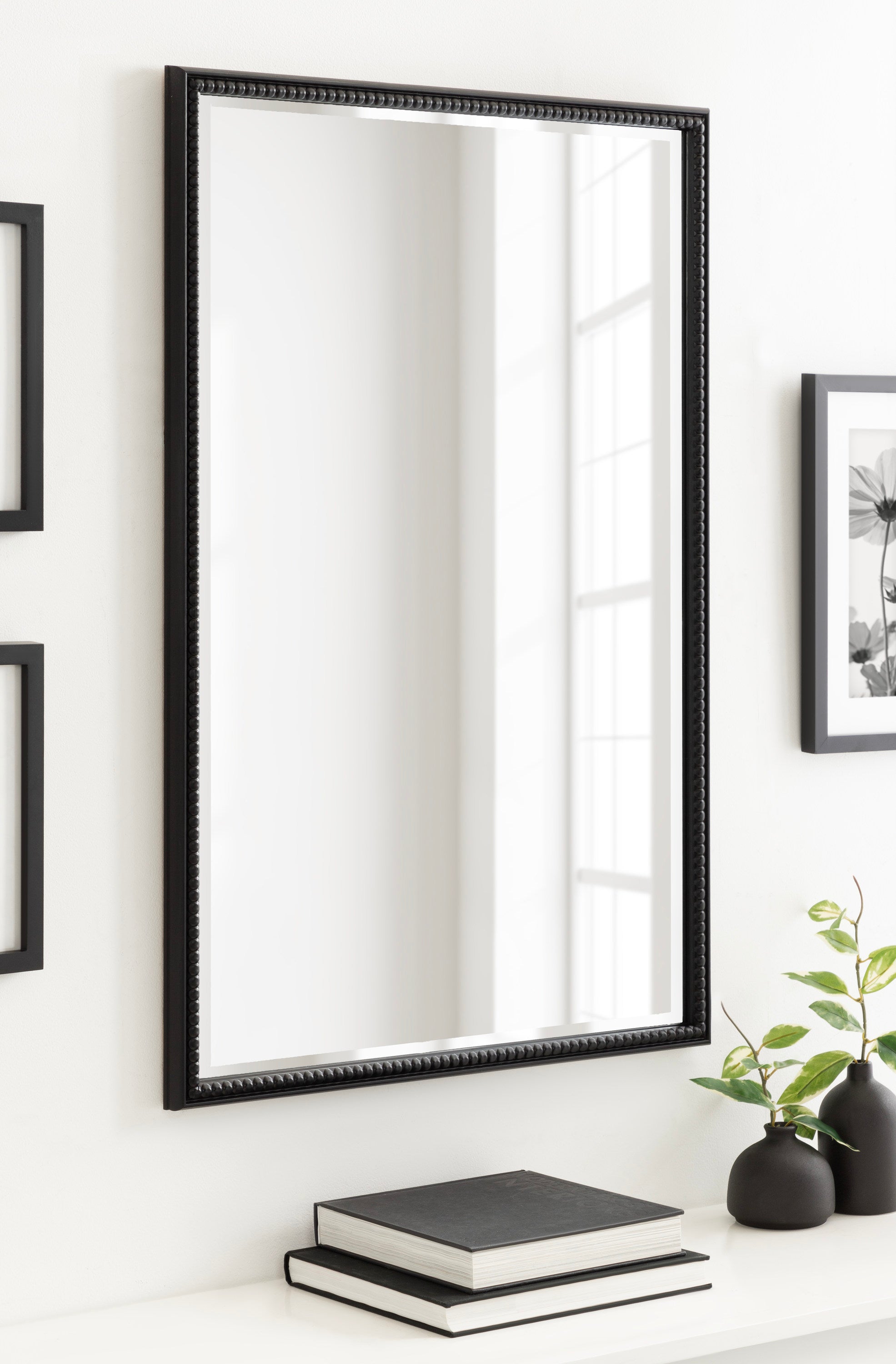Rectangle Mirror Black 24x36 6
