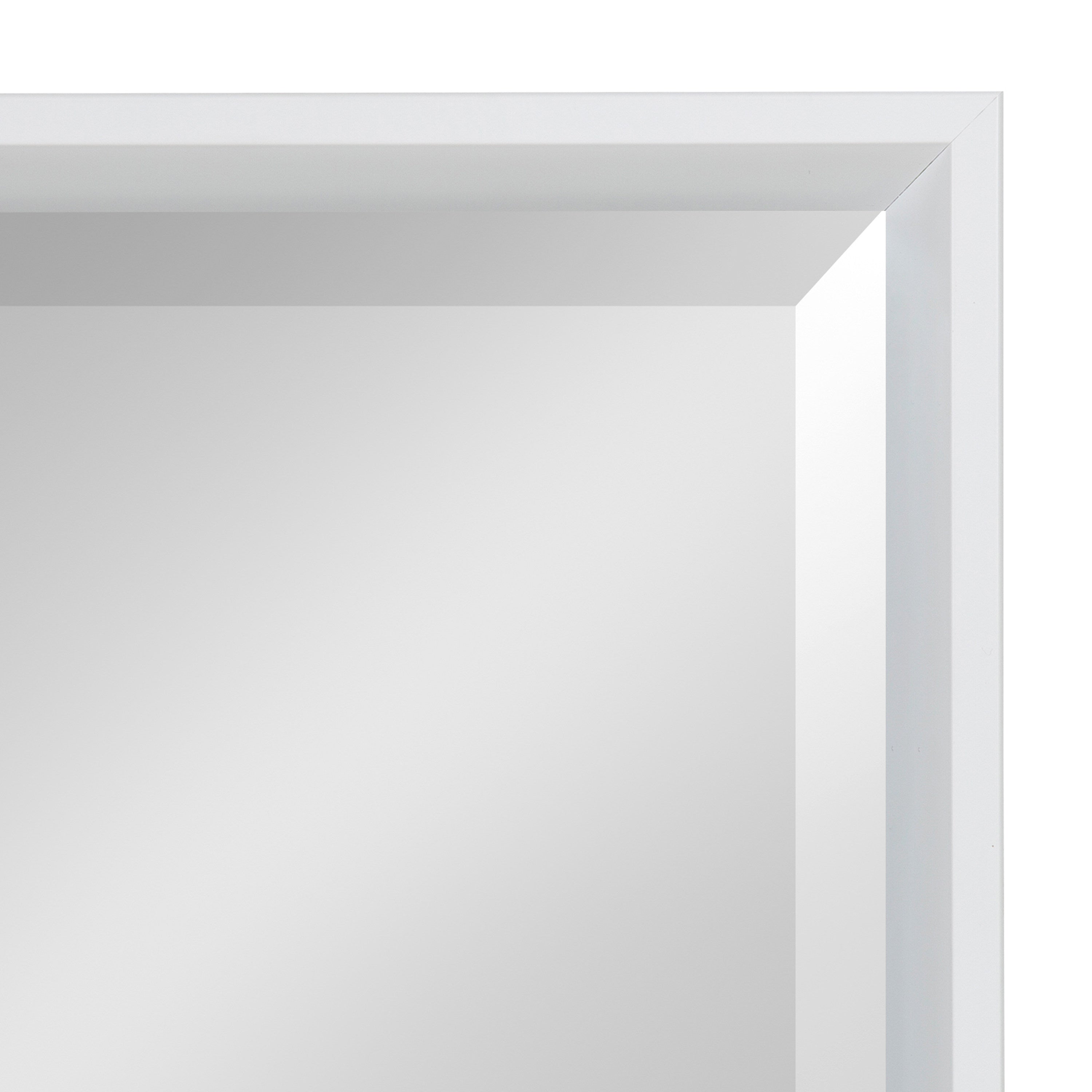 Full Length Mirror White 17.5x49.5 3