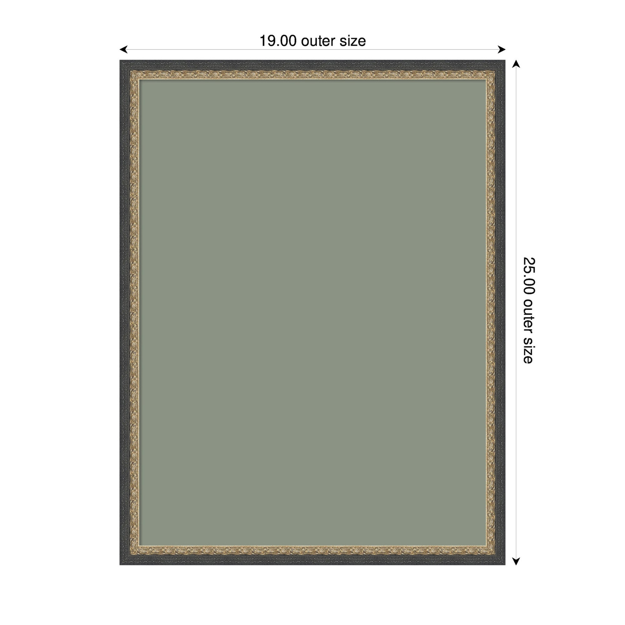 Pinboard Matinee Black Bronze 19x25 2