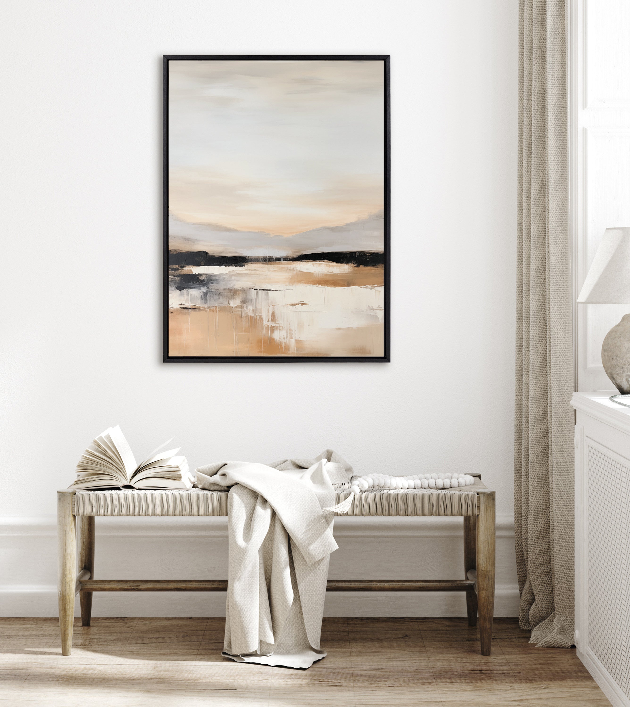 Framed Canvas Sylvie Black 31.5x41.5 5