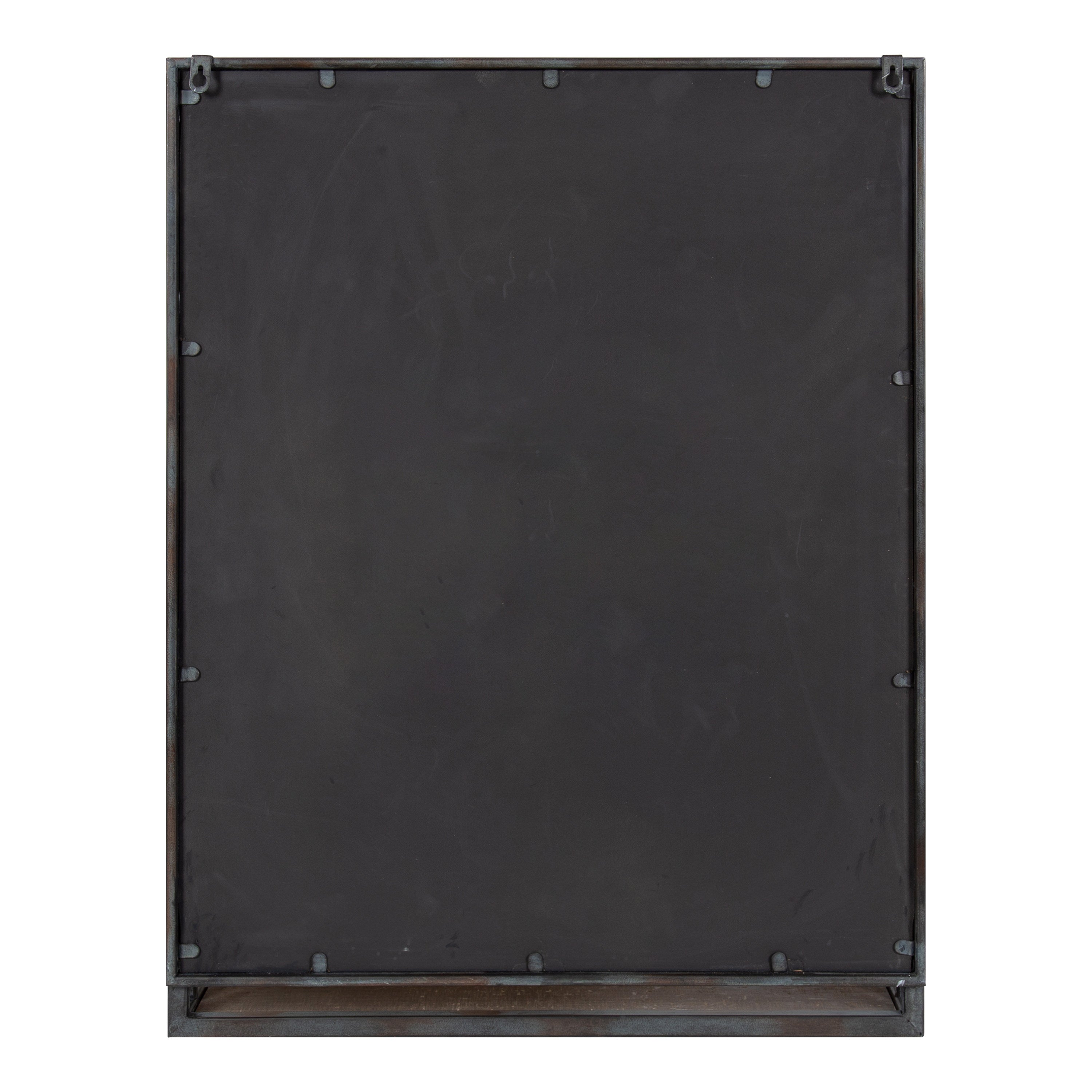 Jackson Metal Framed Mirror with Shelf
