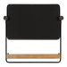 Functional Mirror Rustic Brown Black 27x7x26 4