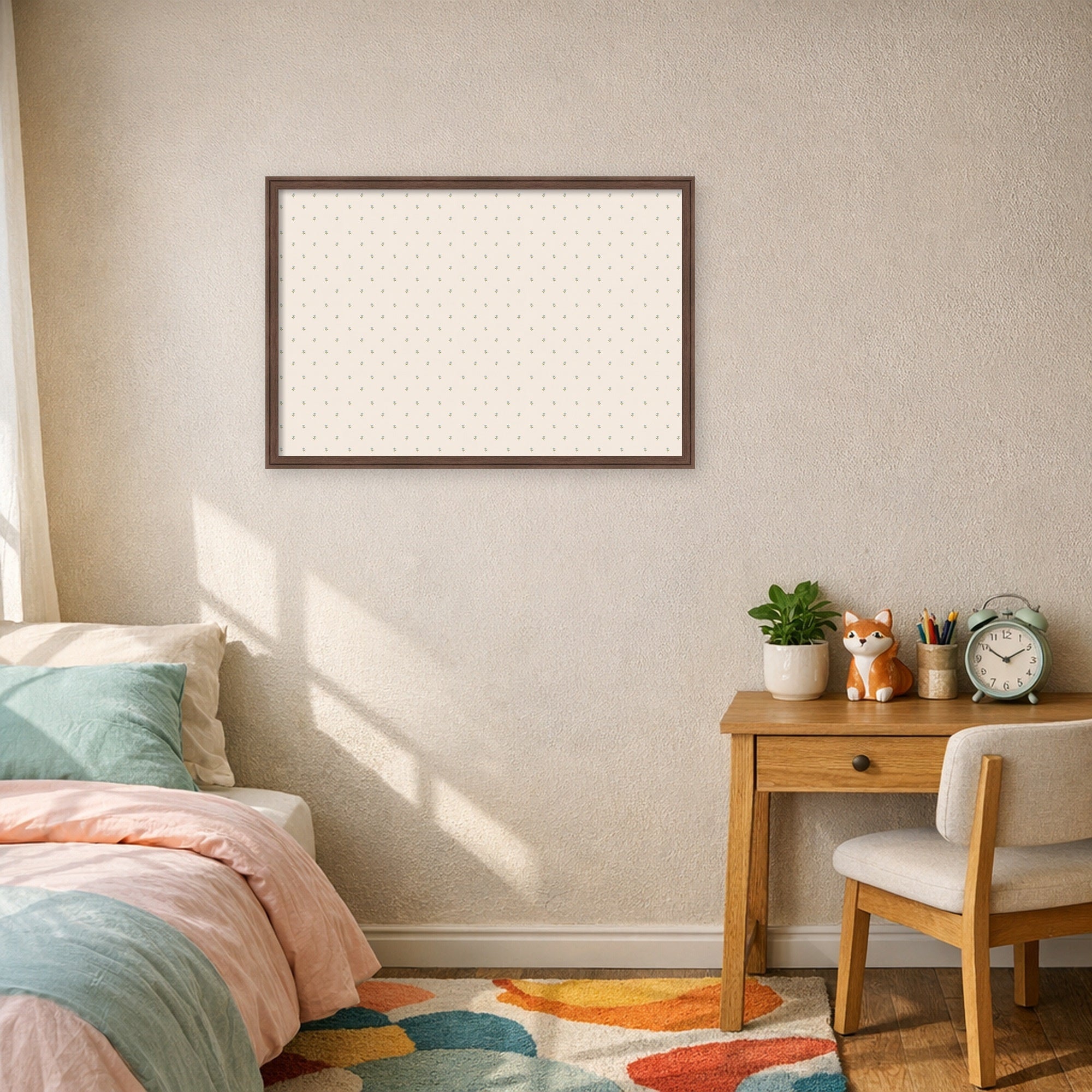 Magnetic Canvas 38x26 Florence Medium Brown 6