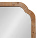 Scallop Mirror Brown 18x48 3