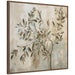 Framed Canvas 30x30 Sylvie Walnut 1