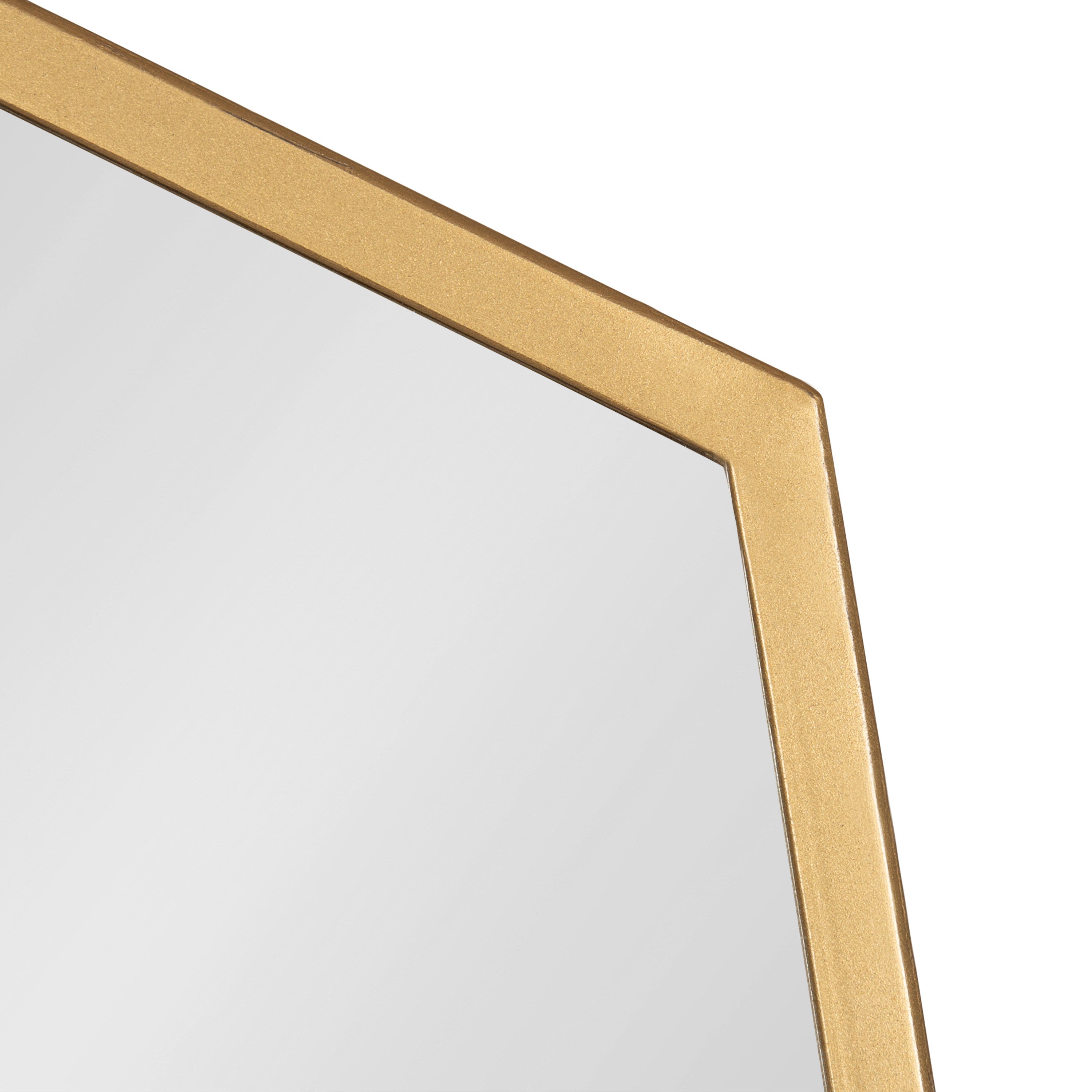 Irregular Mirror Gold 23x30 3
