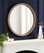 Round Mirror Natural 30x30 6