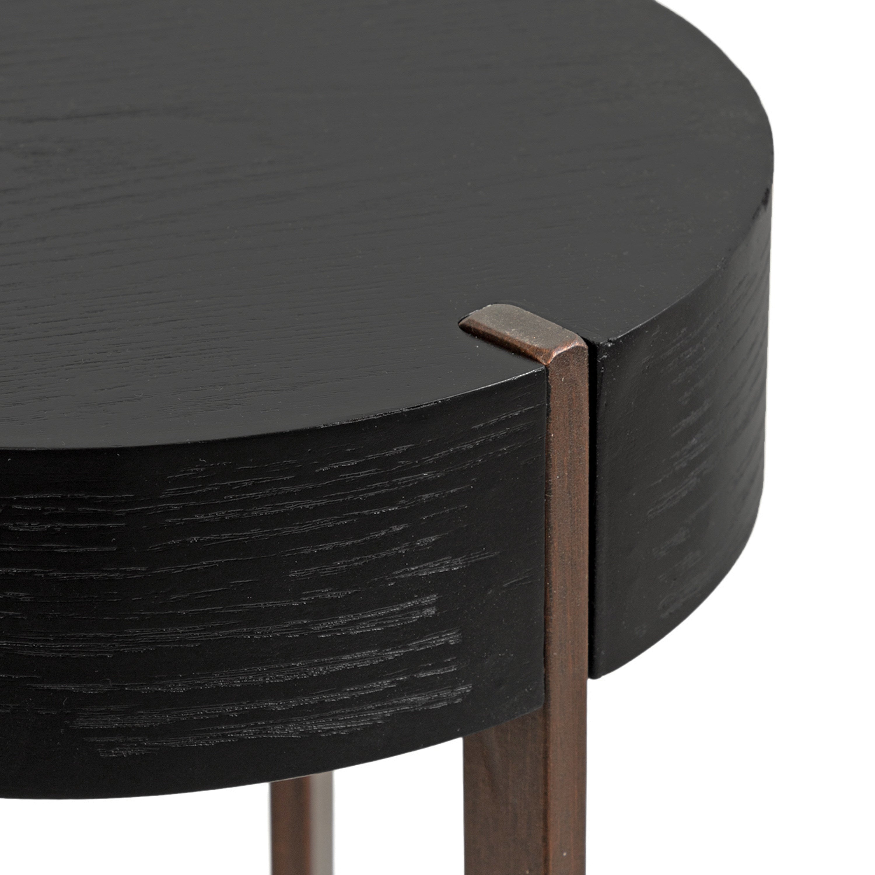 Rovin Drink Table Wood and Metal