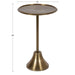 Side Table Gold 15x15x24 2