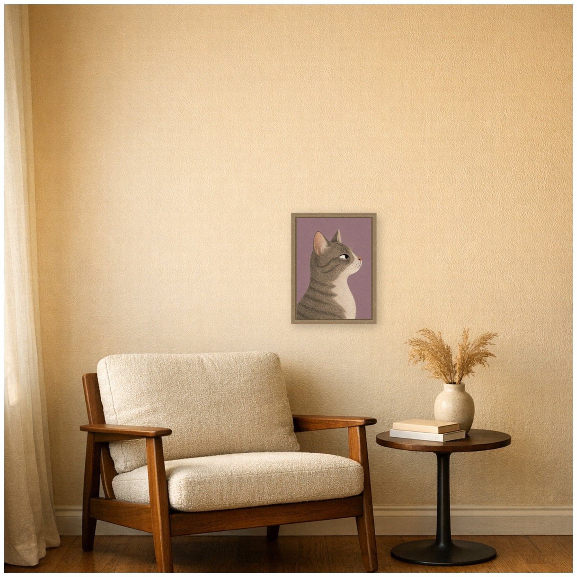 Framed Canvas 10x13 Sylvie Dark Gold 5