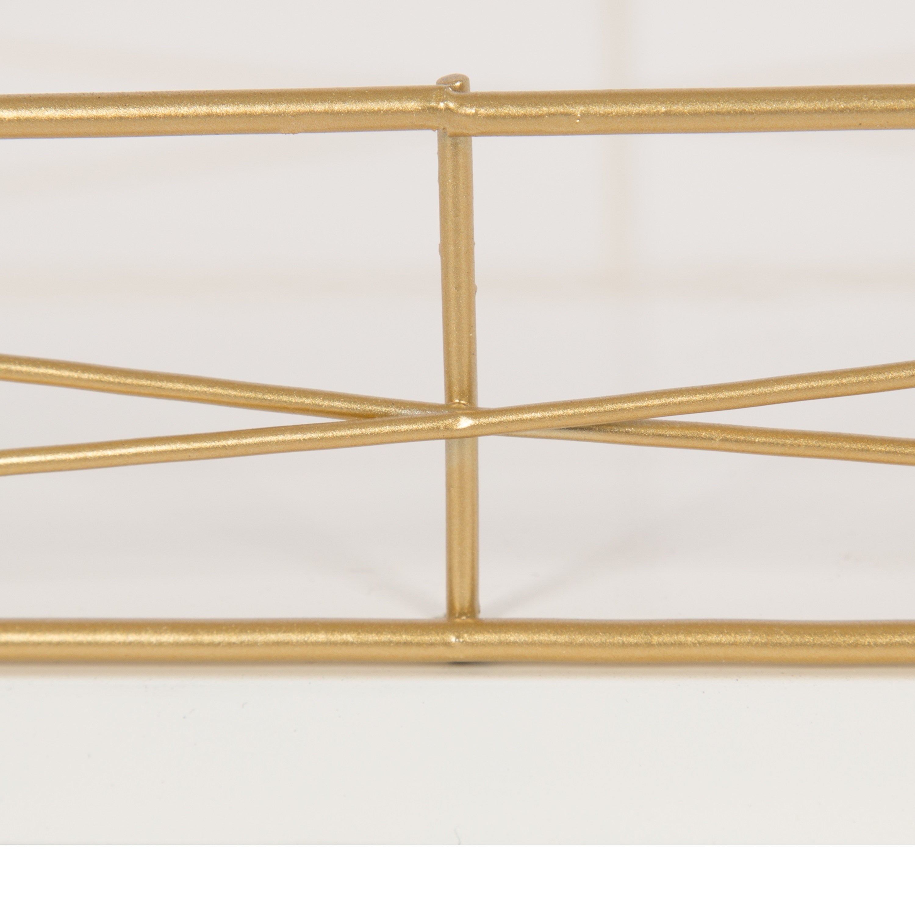 Single Tray White Gold 12x17 3