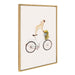 Framed Canvas Sylvie Bright Gold 23x33 1