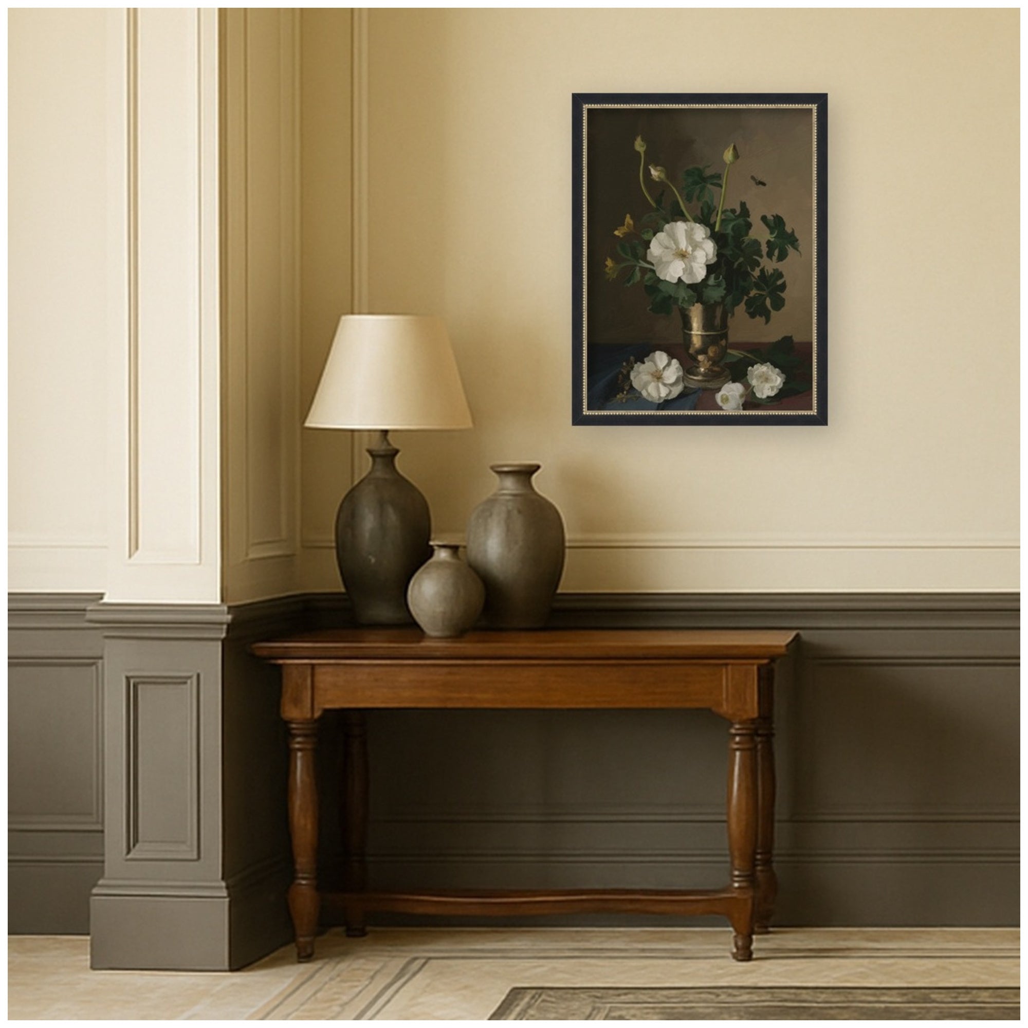 Mounted Canvas 20x26 Belmont Black 6