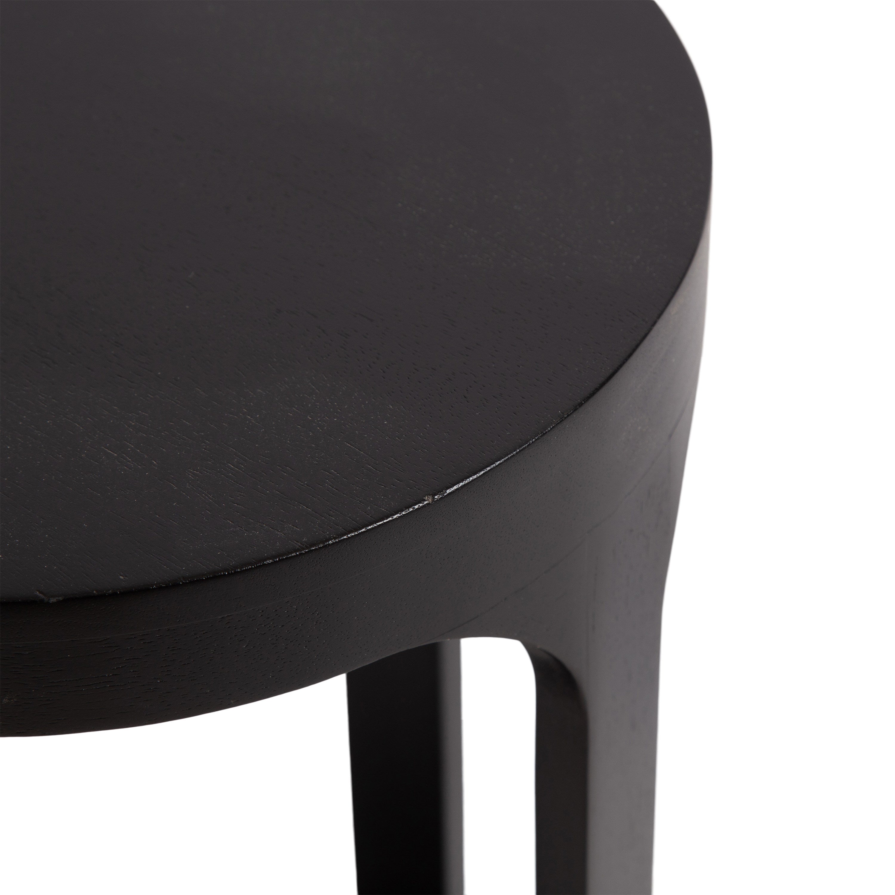 Drink Table Black 12x12x23 3