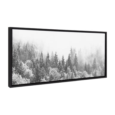 Framed Canvas Sylvie Black 18x40 2