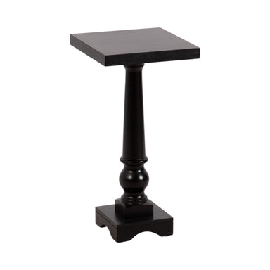 Side Table Black 12x12x25 1