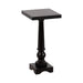 Side Table Black 12x12x25 1