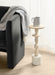 Drink Table White Natural 9x9x22 7
