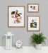 Tabletop Frame Rustic Brown 8x10 matted to 5x7 7