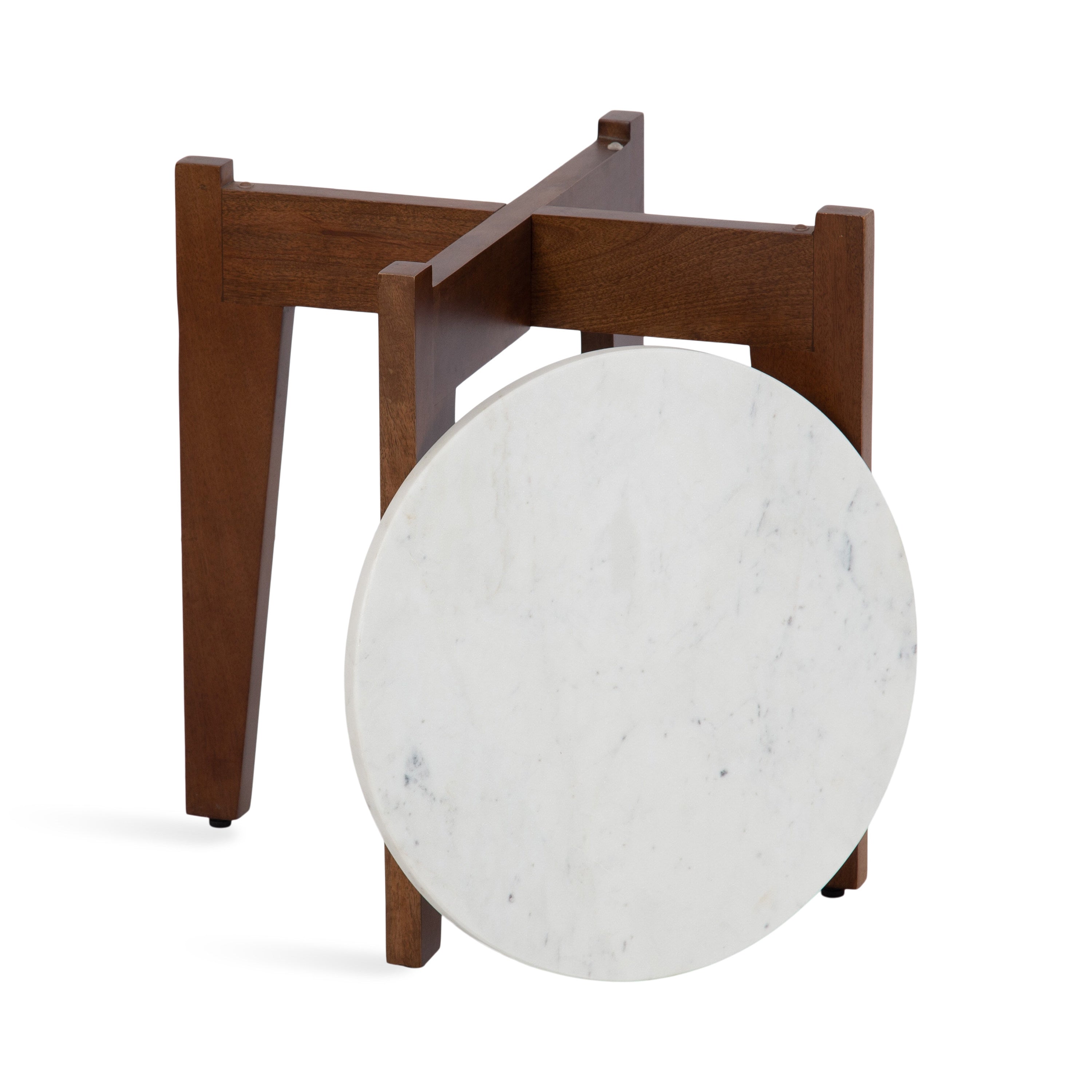 Icelyn Marble Side Table