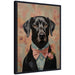 Framed Canvas 18x24 Sylvie Beaded Black 1