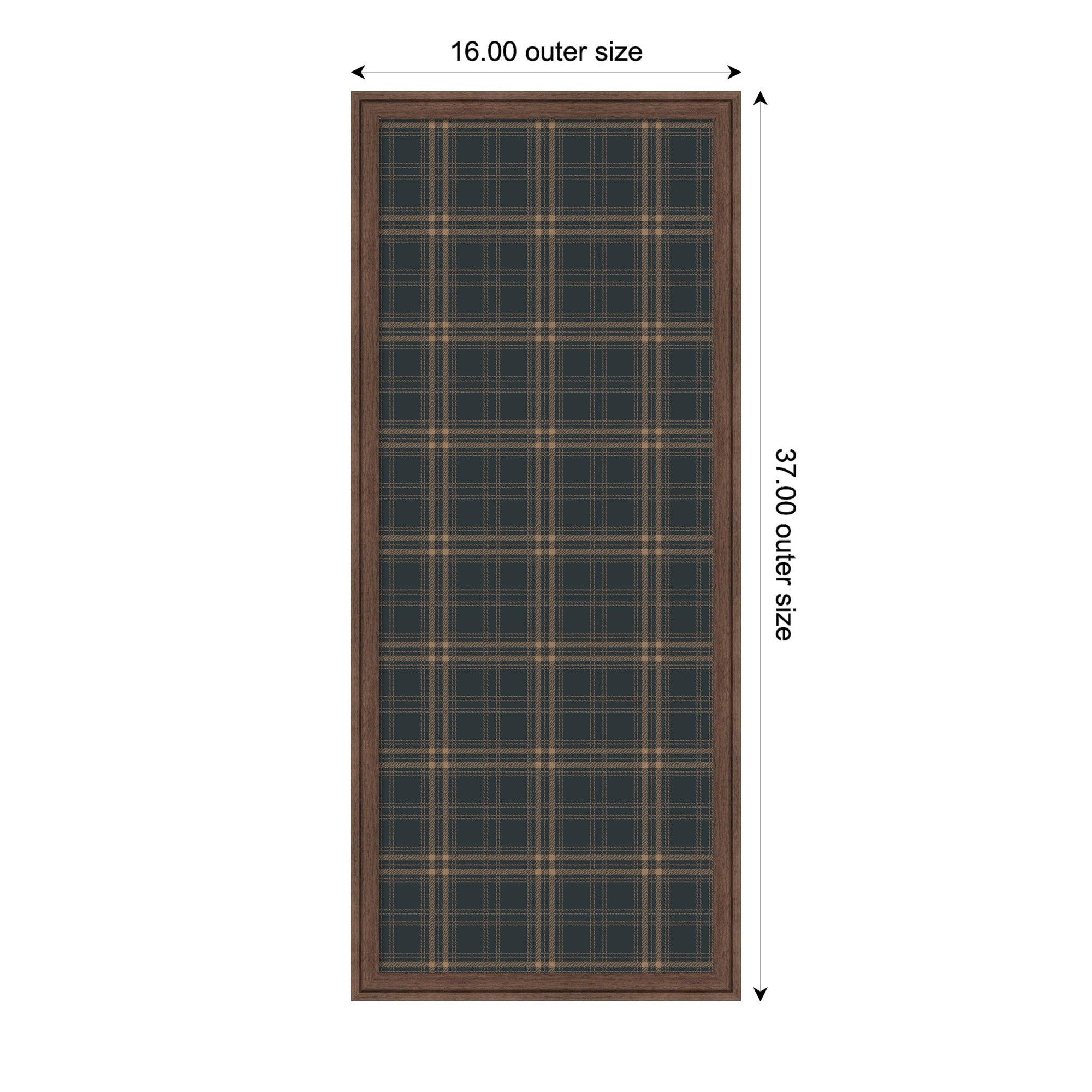 Magnetic Canvas 14x38 Florence Medium Brown 2