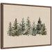 Framed Canvas Sylvie Walnut 24x18 1