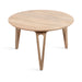 Coffee Table Natural Beige 30x30x19 5