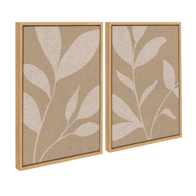 Art Set 2 Piece Set 18x24 Sylvie Natural 2