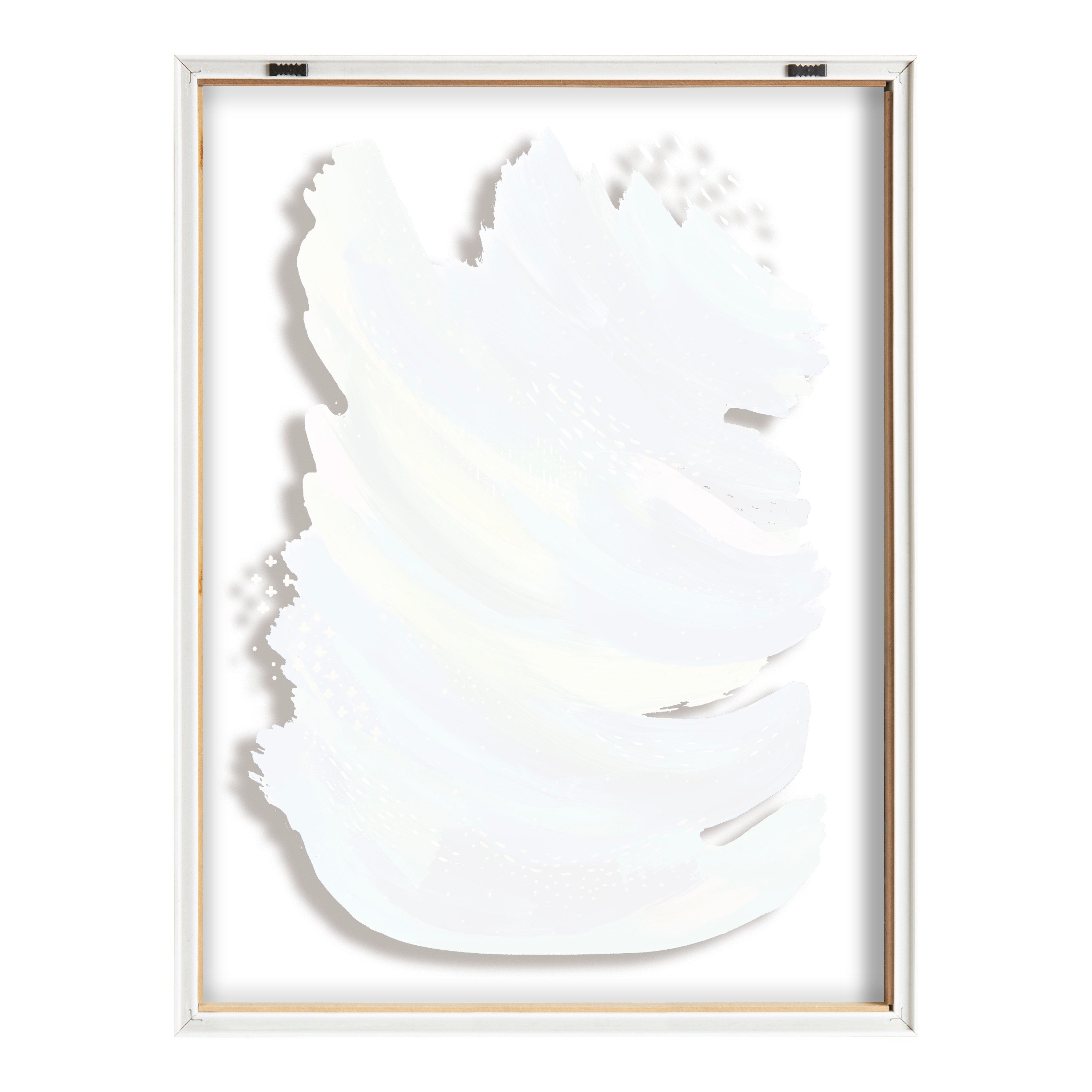 Blake Bright Abstract 2 Framed Printed Glass by Jessi Raulet of Ettavee