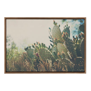 Framed Canvas Sylvie Dark Gold 23x33 2