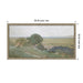 Mounted Canvas 38x20 Castellan Silver 2