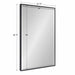 Rectangle Mirror Black 24.75x36.75 5