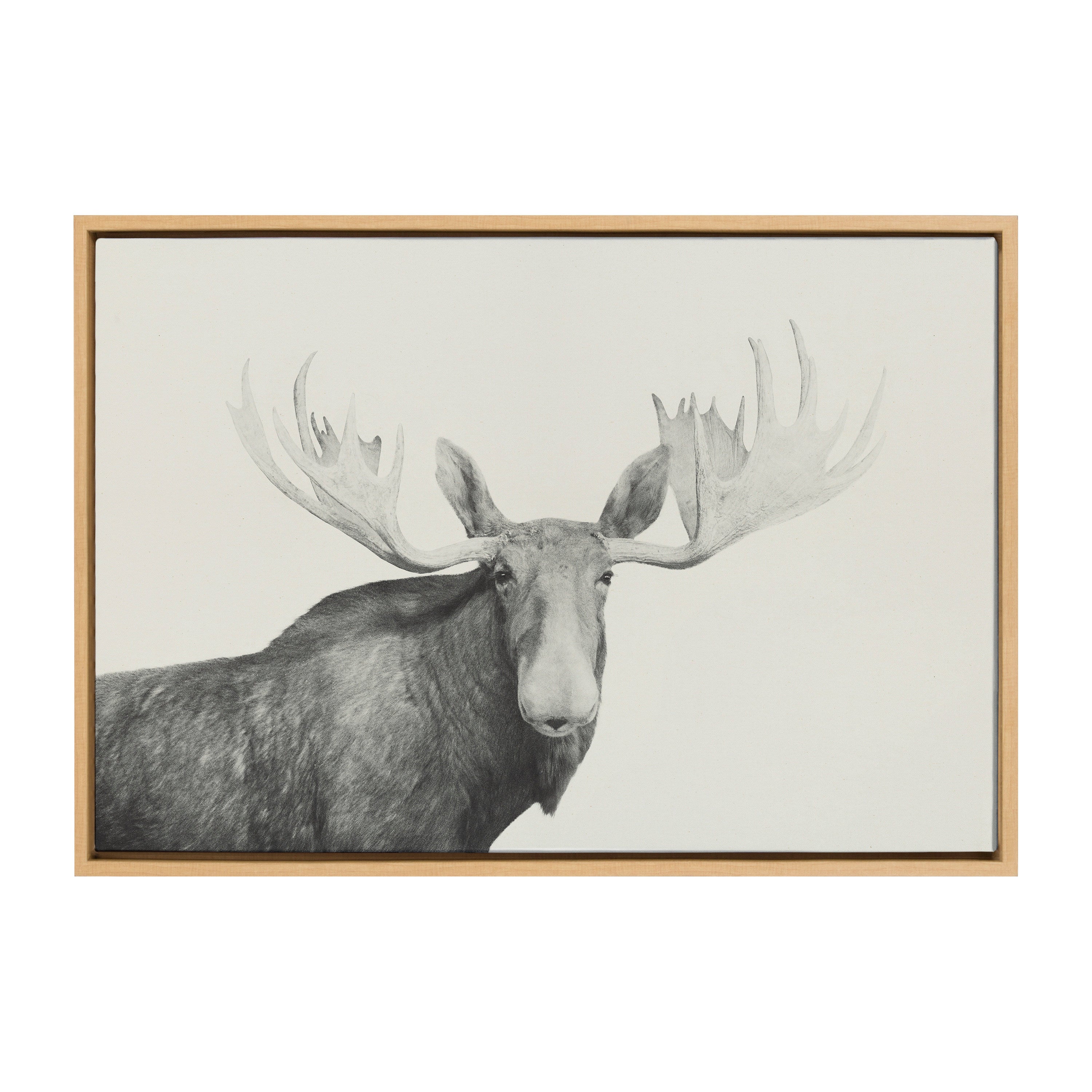 Framed Canvas Sylvie Natural 23x33 1