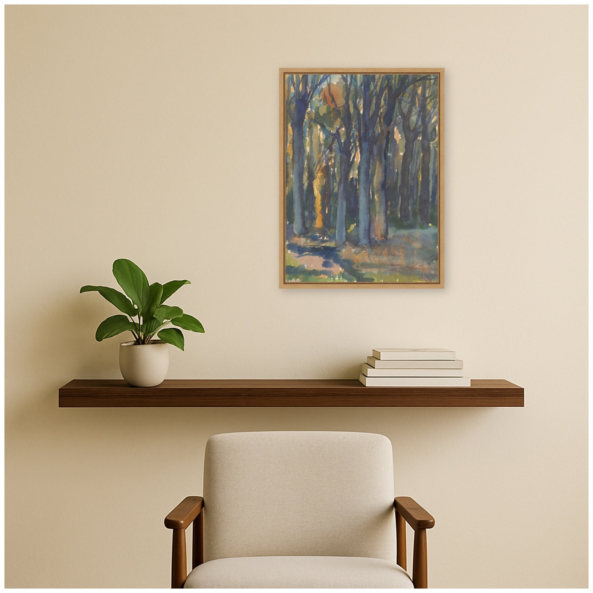 Framed Canvas 18x24 Sylvie Natural 5