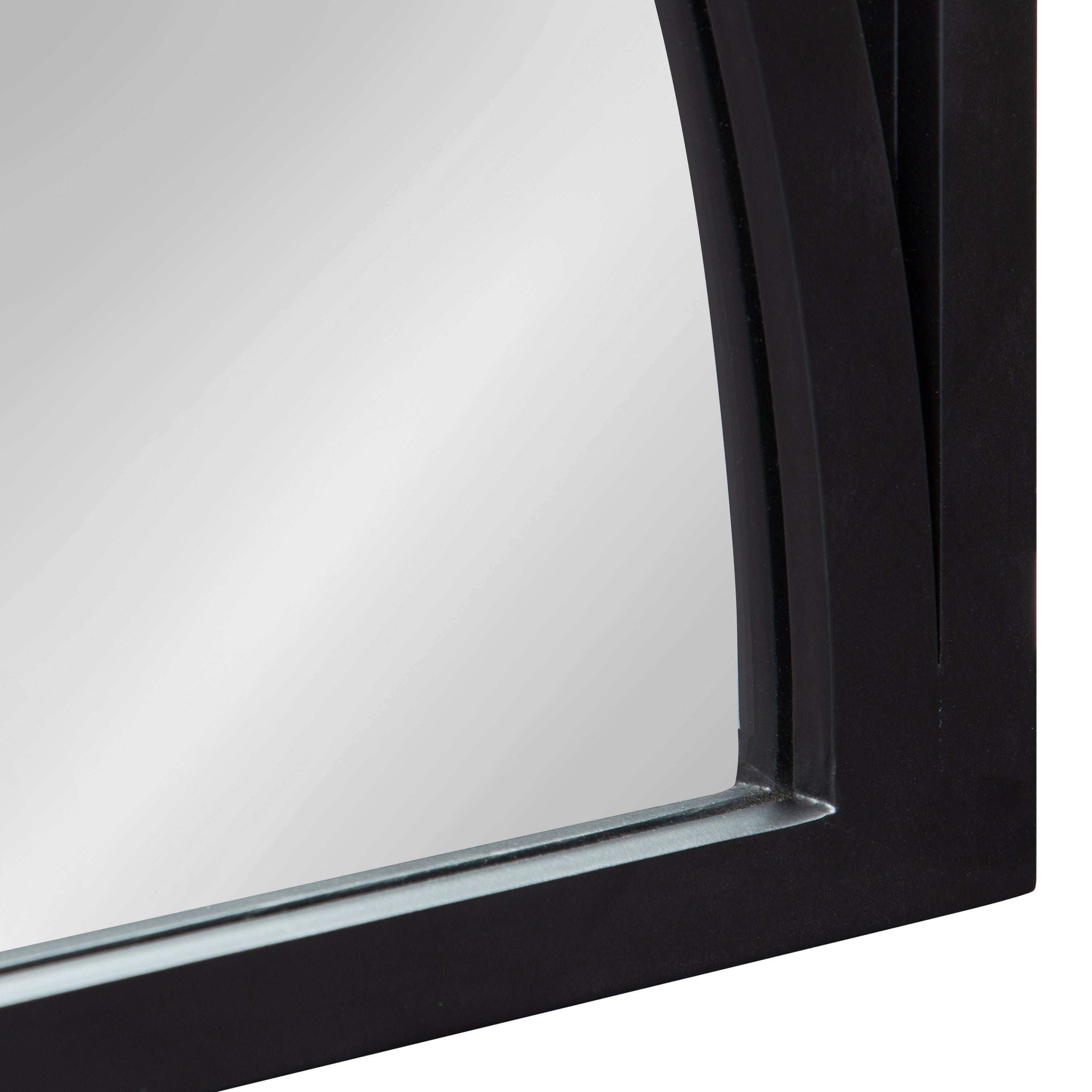 Arch Mirror Black 21.5x42 3