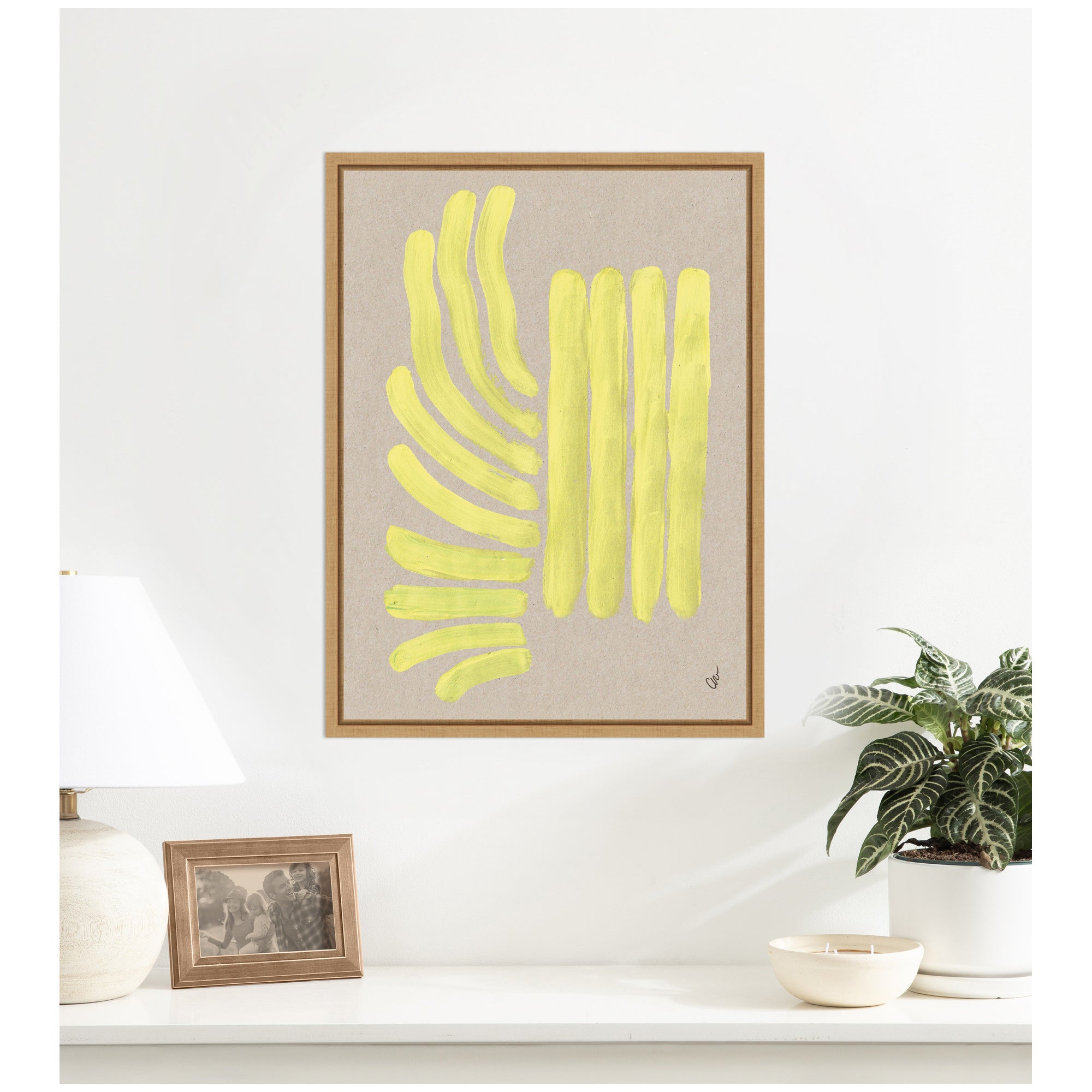 Framed Canvas 18x24 Sylvie Natural 7