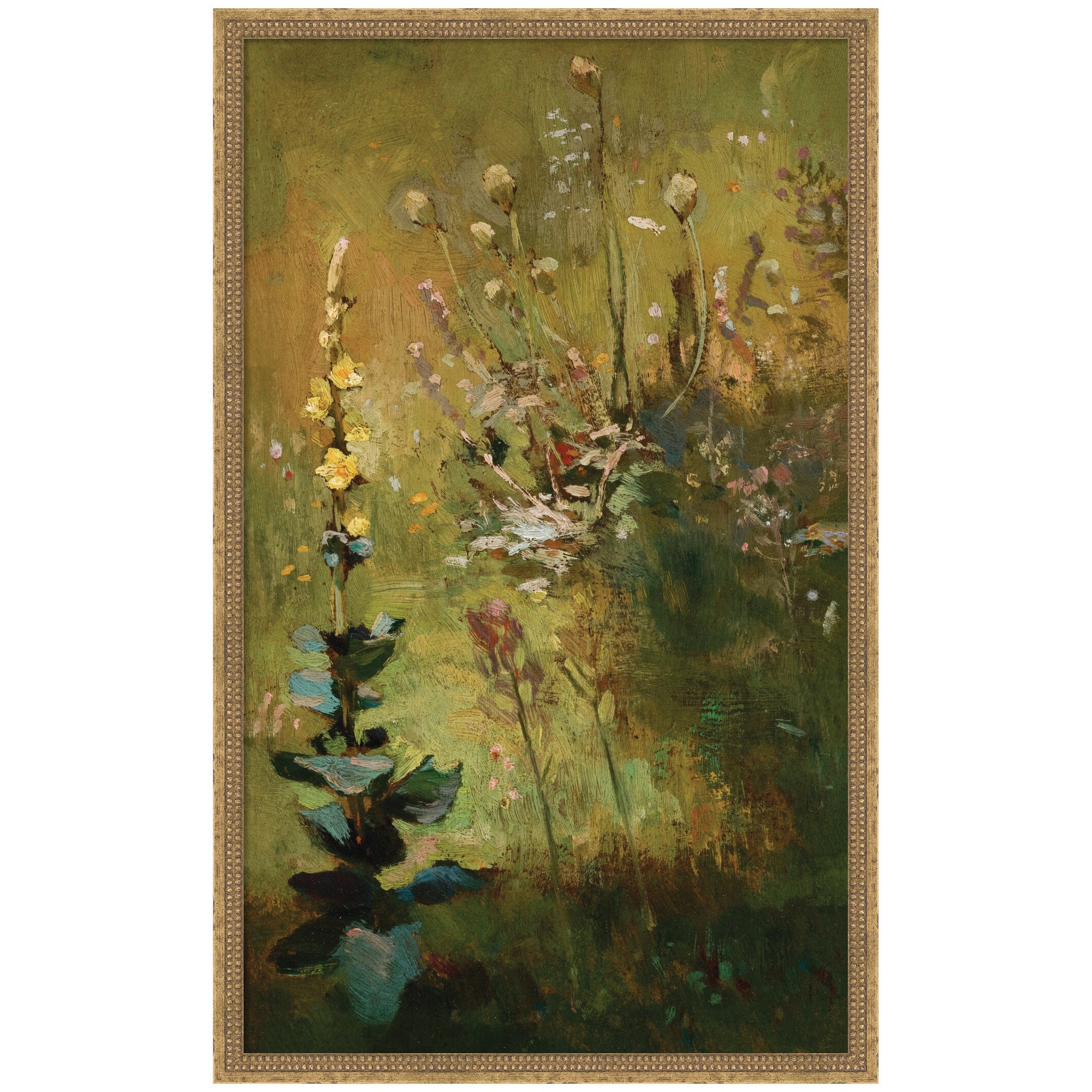 Mounted Canvas 26x42 Castellan Gold 1